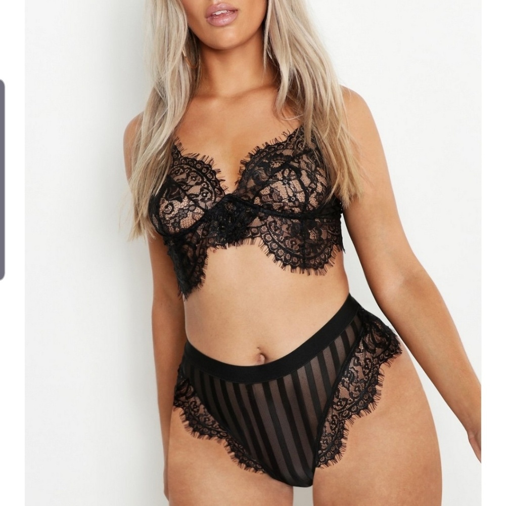 Boohoo Lace Set